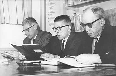 Hans Nyholm, Paul Andersson, Johan Strömsnäs