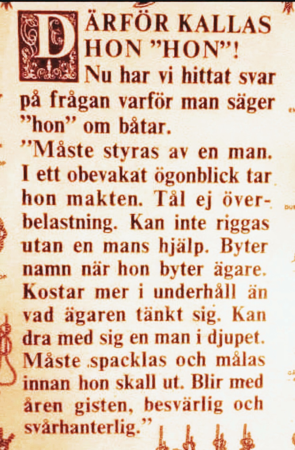 kvinnan