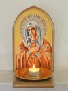 Icon Seraphimo Diverskaya, Virgin Maria Elousa, Mother of God (2005)