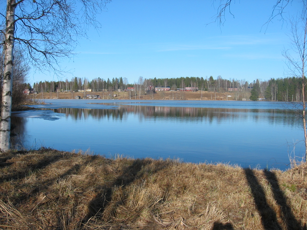 Vr p Djupsjbacka sett frn Grundfors dammen 