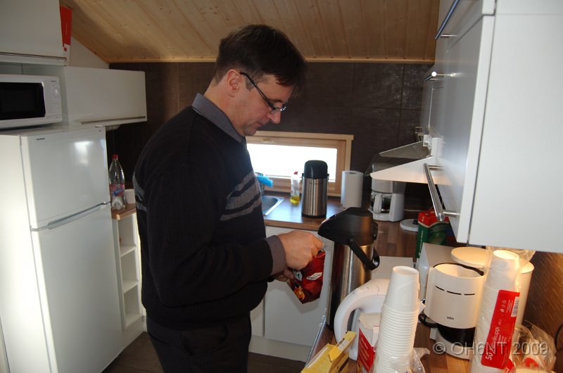 DSC_1502.JPG - Vr chauffr stllde upp som frivillig kaffekokare! Tack!!!